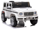 Voiture électrique mercedes g500 blanche