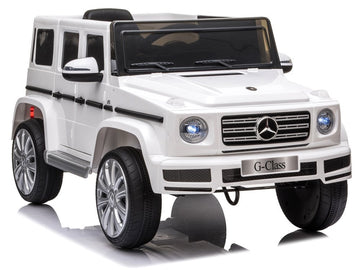 Voiture électrique mercedes g500 blanche