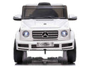 Voiture électrique Mercedes G500 blanche