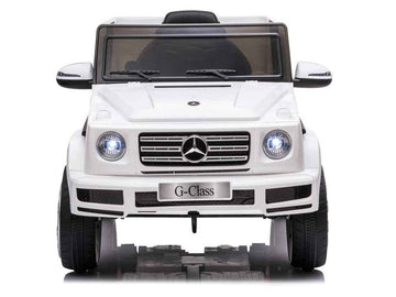 Voiture électrique Mercedes G500 blanche