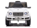 Voiture électrique Mercedes G500 blanche