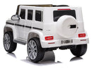 Voiture électrique Mercedes G500 blanche