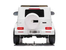 Voiture électrique Mercedes G500 blanche