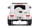Voiture électrique Mercedes G500 blanche