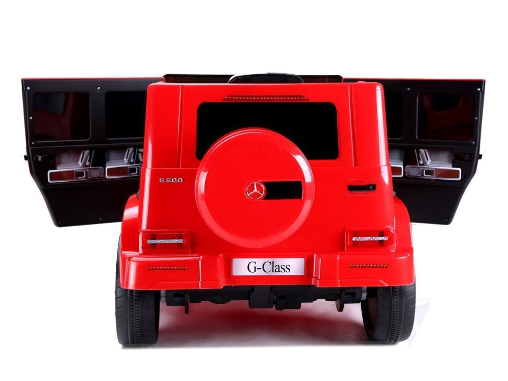 Voiture électrique mercedes g500 rouge