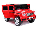 Voiture électrique mercedes g500 rouge