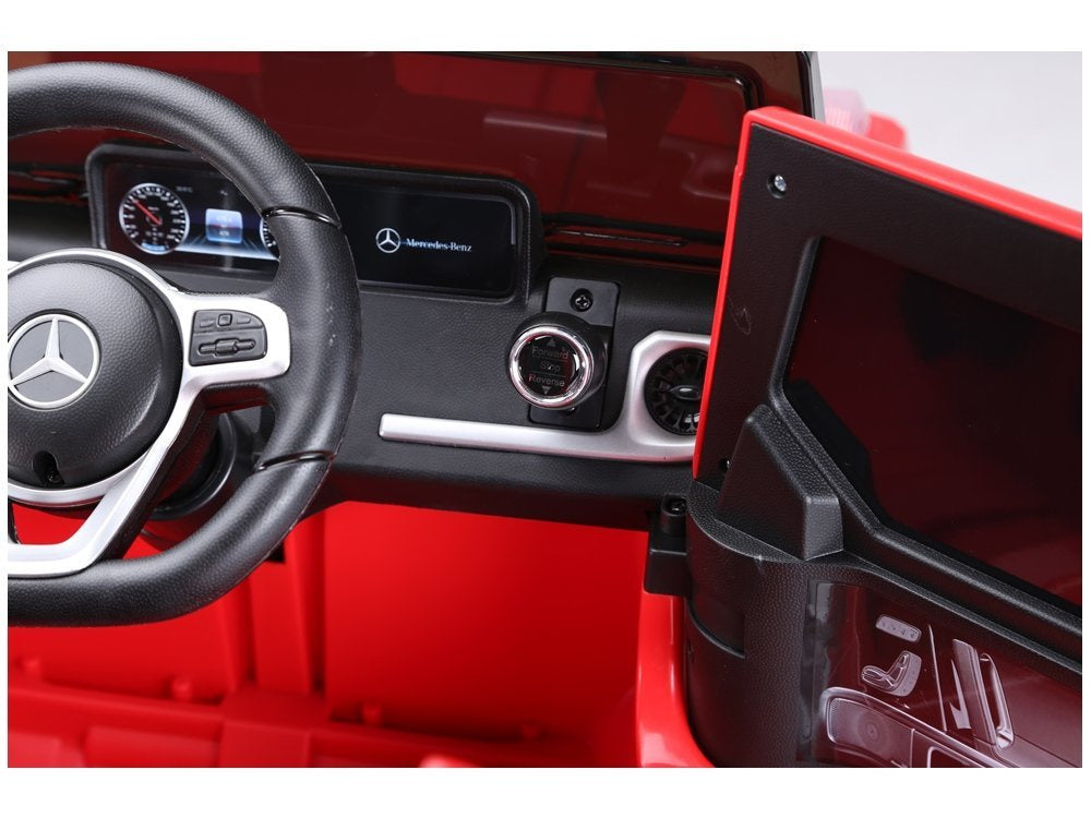 Voiture électrique mercedes g500 rouge