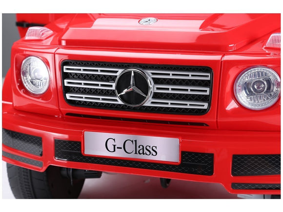 Voiture électrique mercedes g500 rouge