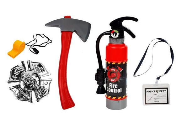 Firefighter Outfit Bal Fire Extinguisher Helmet Accessories