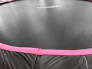 LEAN Sport Max 14ft Trampoline Black-Pink-4