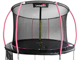 LEAN Sport Max 14ft Trampoline Black-Pink - 0