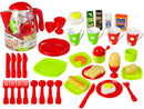 Food Set Pitcher Mug Plates 42 Pieces-1