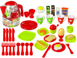 Food Set Pitcher Mug Plates 42 Pieces