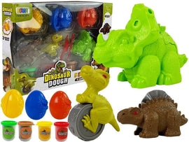 Moule à œufs dinosaures Play Daugh, 12 pièces, 4 couleurs