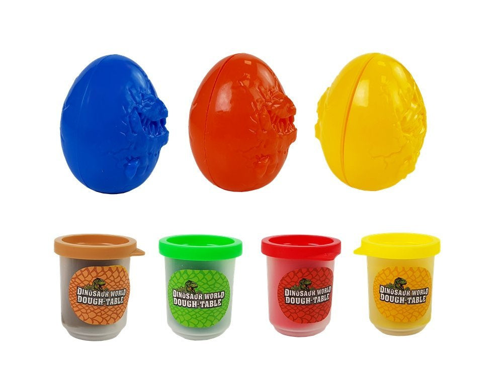 Moule à œufs dinosaures Play Daugh, 12 pièces, 4 couleurs