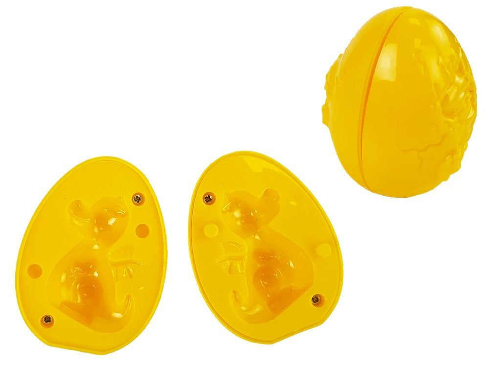 Moule à œufs dinosaures Play Daugh, 12 pièces, 4 couleurs