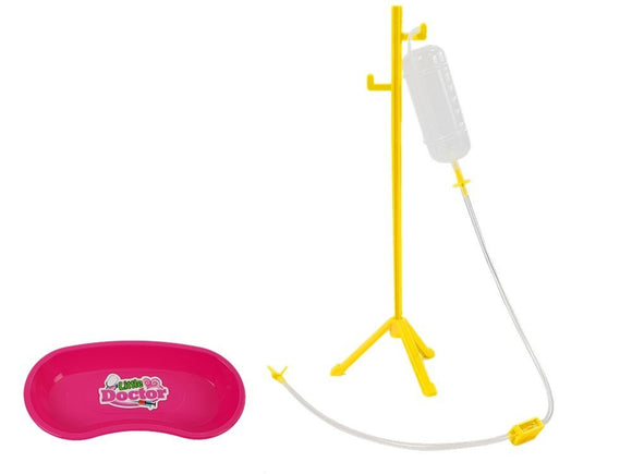 Kit de médecin, support de dentiste, médicaments goutte à goutte, seringues, perceuses, brosse à dents