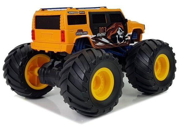 Huge Wheels Bigfoot Remote Control 2.4G 1:18 Yellow