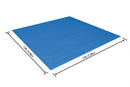 Tapis de piscine 396 x 396 cm Bestway 58002