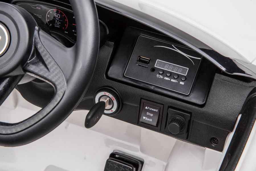 Véhicule électrique McLaren GT 12 V blanc