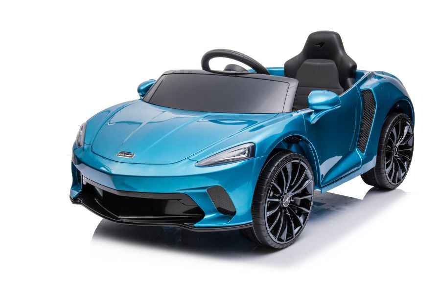Véhicule électrique McLaren GT 12 V peint en bleu