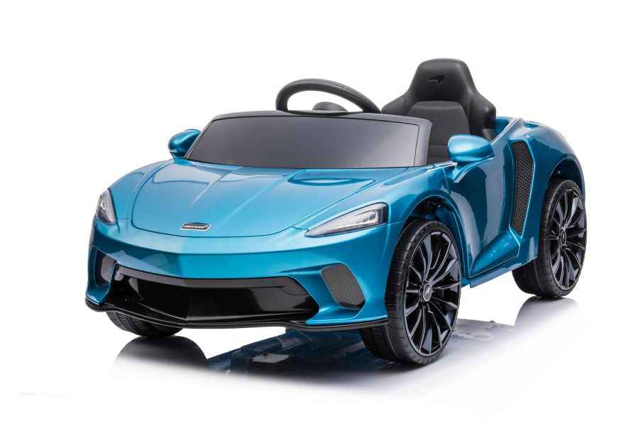 Véhicule électrique McLaren GT 12 V peint en bleu