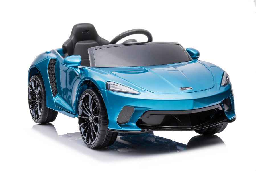 Véhicule électrique McLaren GT 12 V peint en bleu