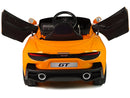 Véhicule électrique McLaren GT 12 V peint en orange