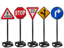 Grand ensemble de panneaux de signalisation éducatifs 82 cm