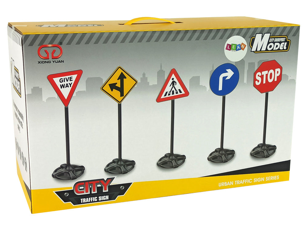 Grand ensemble de panneaux de signalisation éducatifs 82 cm