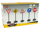 Big Set of Educational Road Signs 82 cm