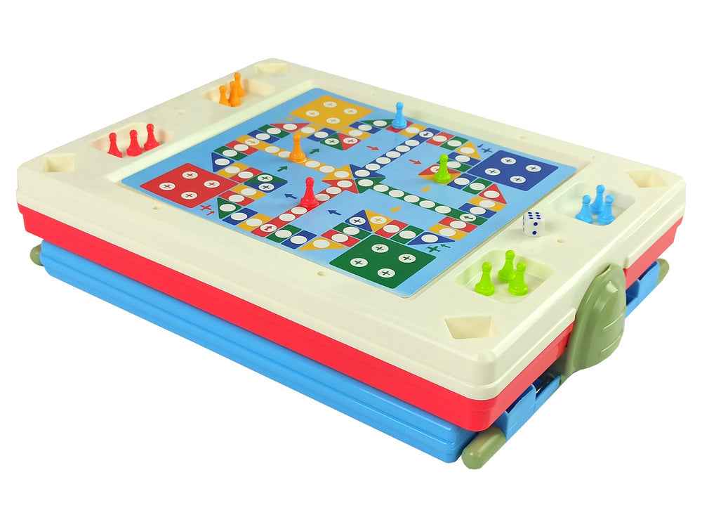 Tableau magnétique 3 en 1, table bleue pour jeux