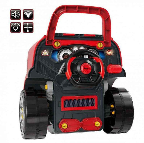 Kit mécanique, camion à démonter, outils d'atelier