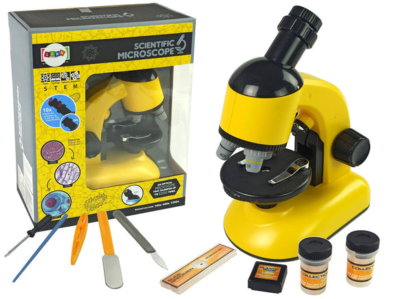 Kit éducatif Microscope pour petit scientifique