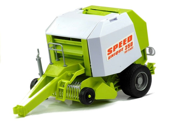 Tracteur géant réaliste avec remorque 65 cm