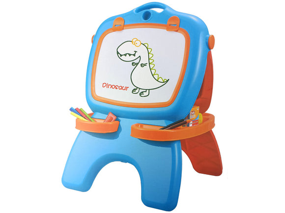 Double-sided Magnetic Chalkboard Blue and Red Templates