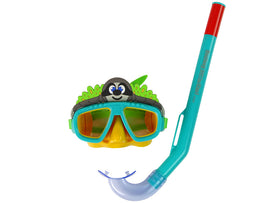 Masque de plongée Bestway 24059 vert avec tube animal