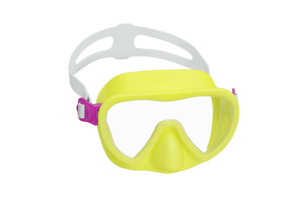 Kit de plongée jaune, masque, palmes et tube Bestway 25039