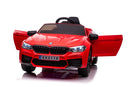 Véhicule sur batterie BMW M5 rouge