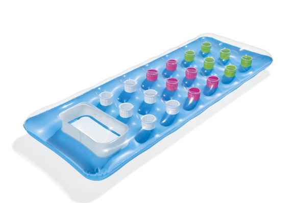 Matelas gonflable bleu 188 x 71 cm Bestway 43040