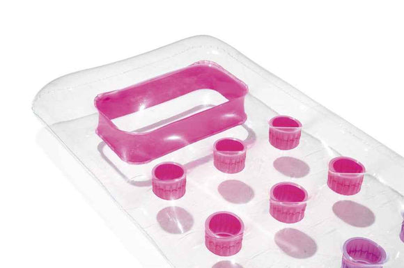 Matelas gonflable transparent 188 x 71 cm Bestway 43040