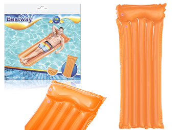 Matelas gonflable pour la natation orange 183 x 76 cm bestway 44013