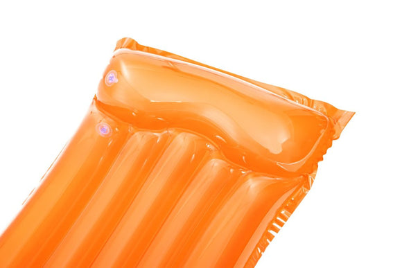 Matelas gonflable pour la natation orange 183 x 76 cm bestway 44013