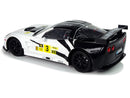 Racing Sports Car R/C 1:18 Corvette C6.R White 2.4 G Lights-4