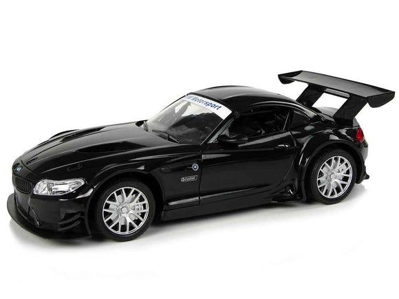 Voiture de sport télécommandée 1:18 BMW Z4 GT3 noire 2,4 G Lights