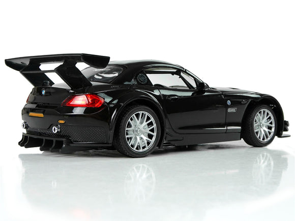 Voiture de sport télécommandée 1:18 BMW Z4 GT3 noire 2,4 G Lights