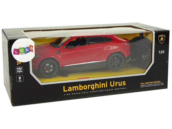 Car R/C 1:24 Lamborghini Urus Red 2.4 G Lights