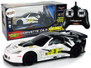 Sports Car R/C 1:24 Corvette C6.R White 2.4 G Lights-1