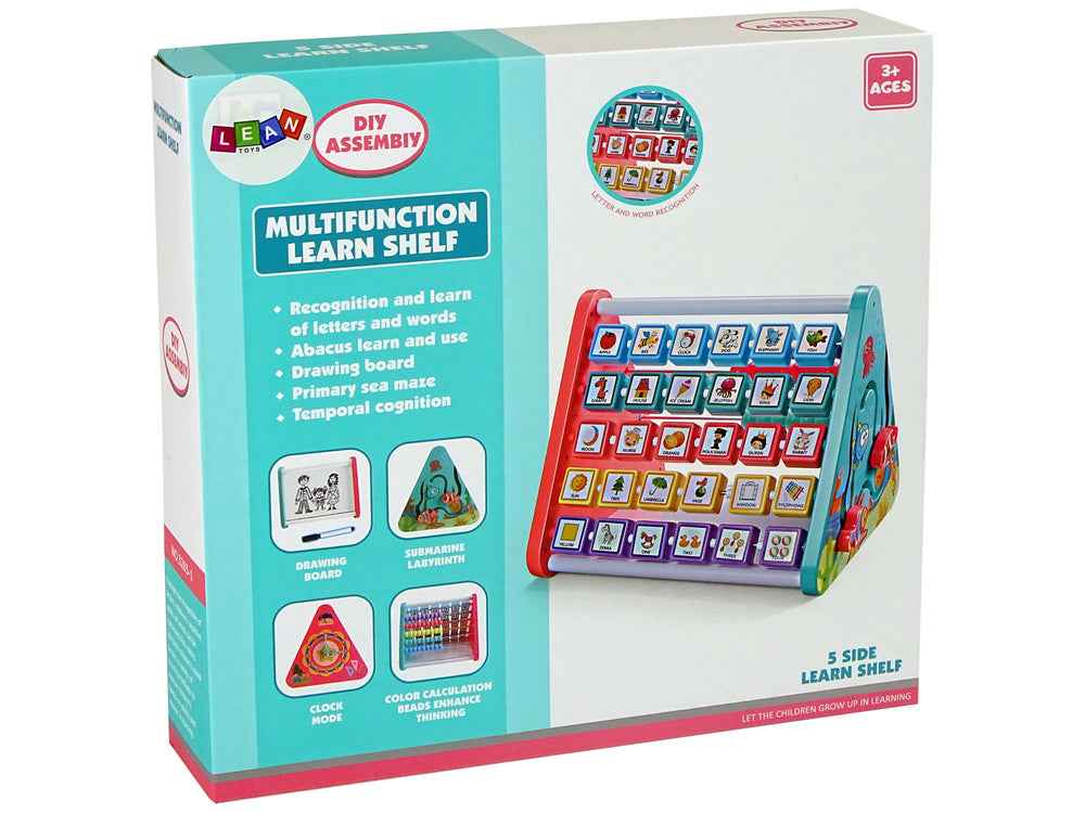 Learning Shelf Triangle Counters Letters Objects Animals