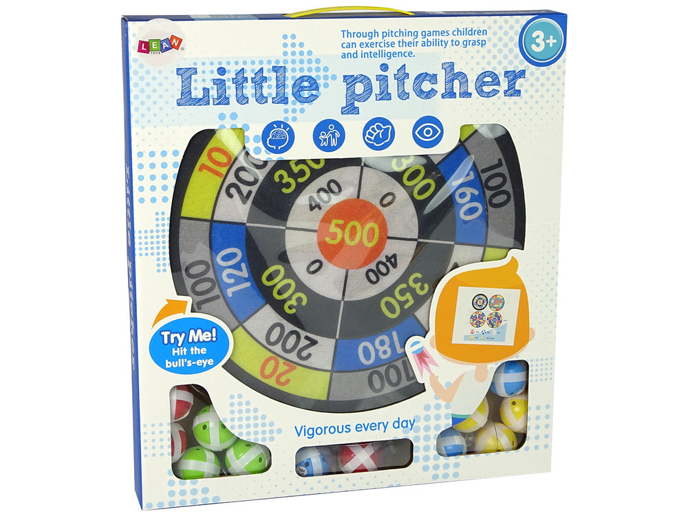 Jeu de fléchettes 36 cm avec boules de protection sur velcro